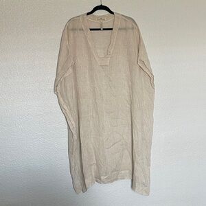 Chic Beige Tunic Top for Women